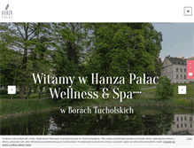 Tablet Screenshot of hanzapalac.pl